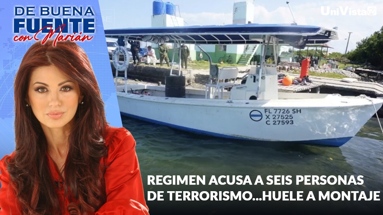REGIMEN ACUSA A SEIS PERSONAS DE TERRORISMO...HUELE A MONTAJE | De Buena Fuente con Marian