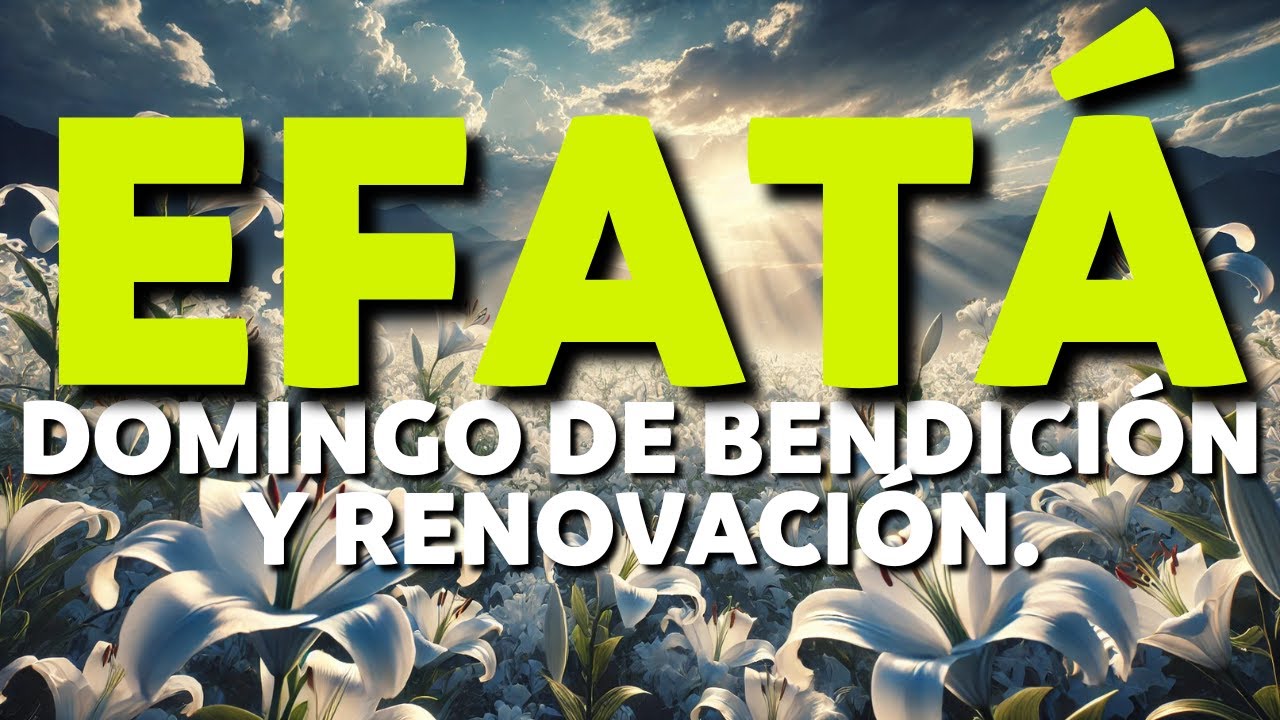 EFAT&Aacute;: ORACI&Oacute;N MILAGROSA para un DOMINGO de BENDICI&Oacute;N y RENOVACI&Oacute;N.