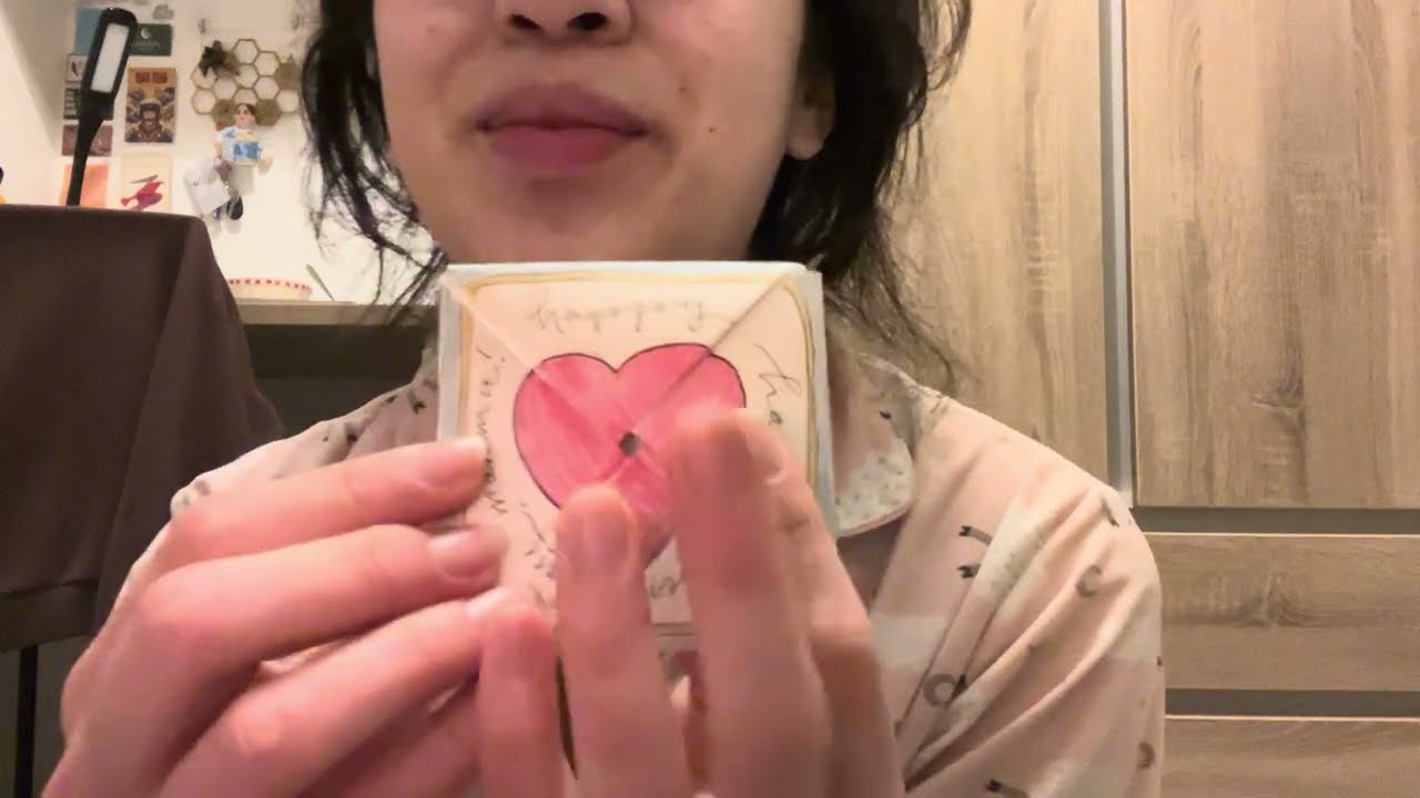ASMR: Victorian puzzle letter show and tell 