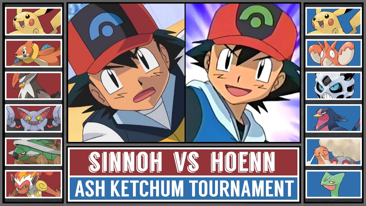 SINNOH ASH vs HOENN ASH | Ash Ketchum Pokémon Tournament [Battle #1]