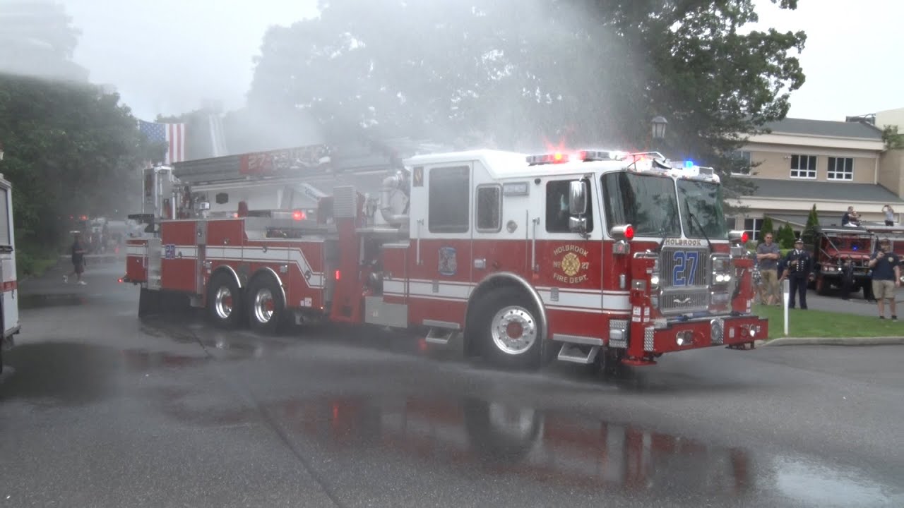 Jupiter Truck Co. 27 Holbrook,NY FD Wetdown 8/29/21