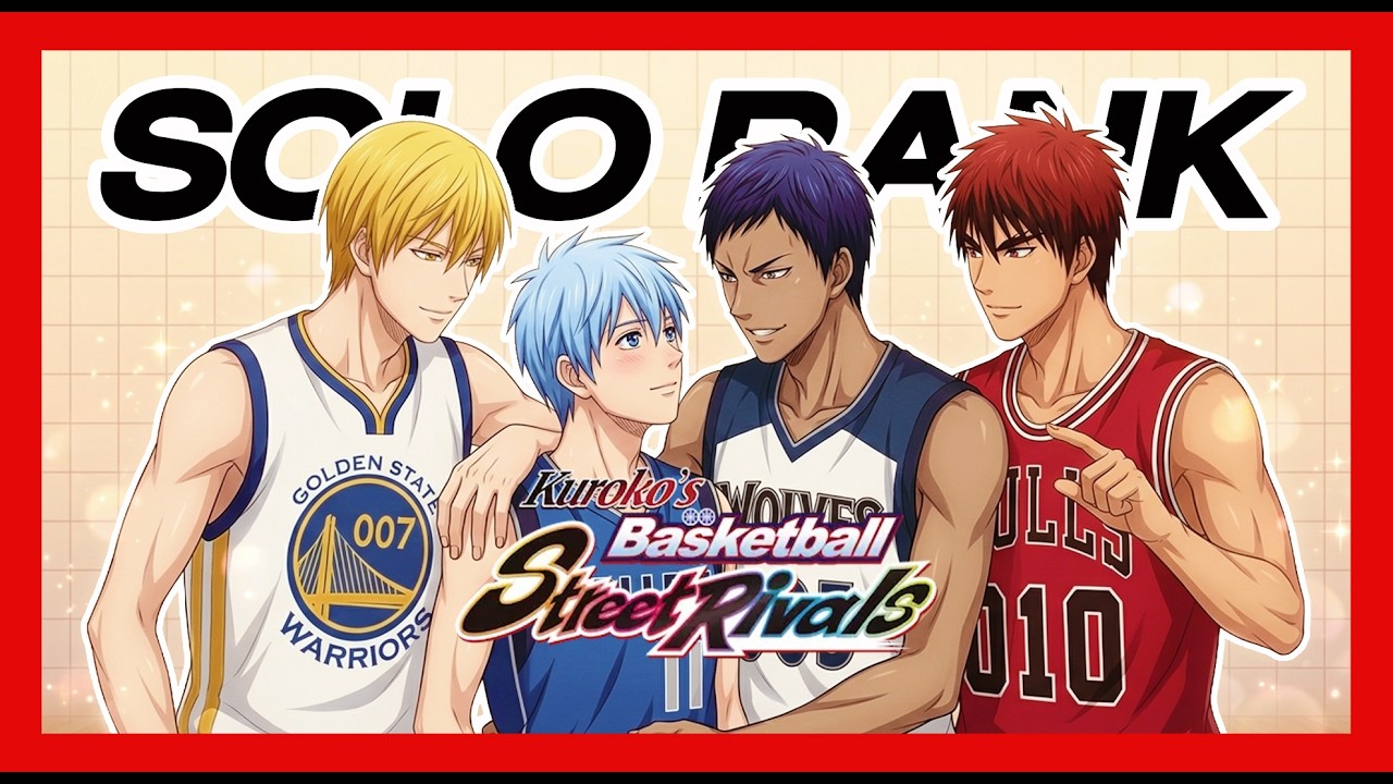 Kuroko Street Rivals - 🏆 Solo Rank ตึงๆ พิสูจน์ความเชื่อใจในสนาม ถถถ 🏆