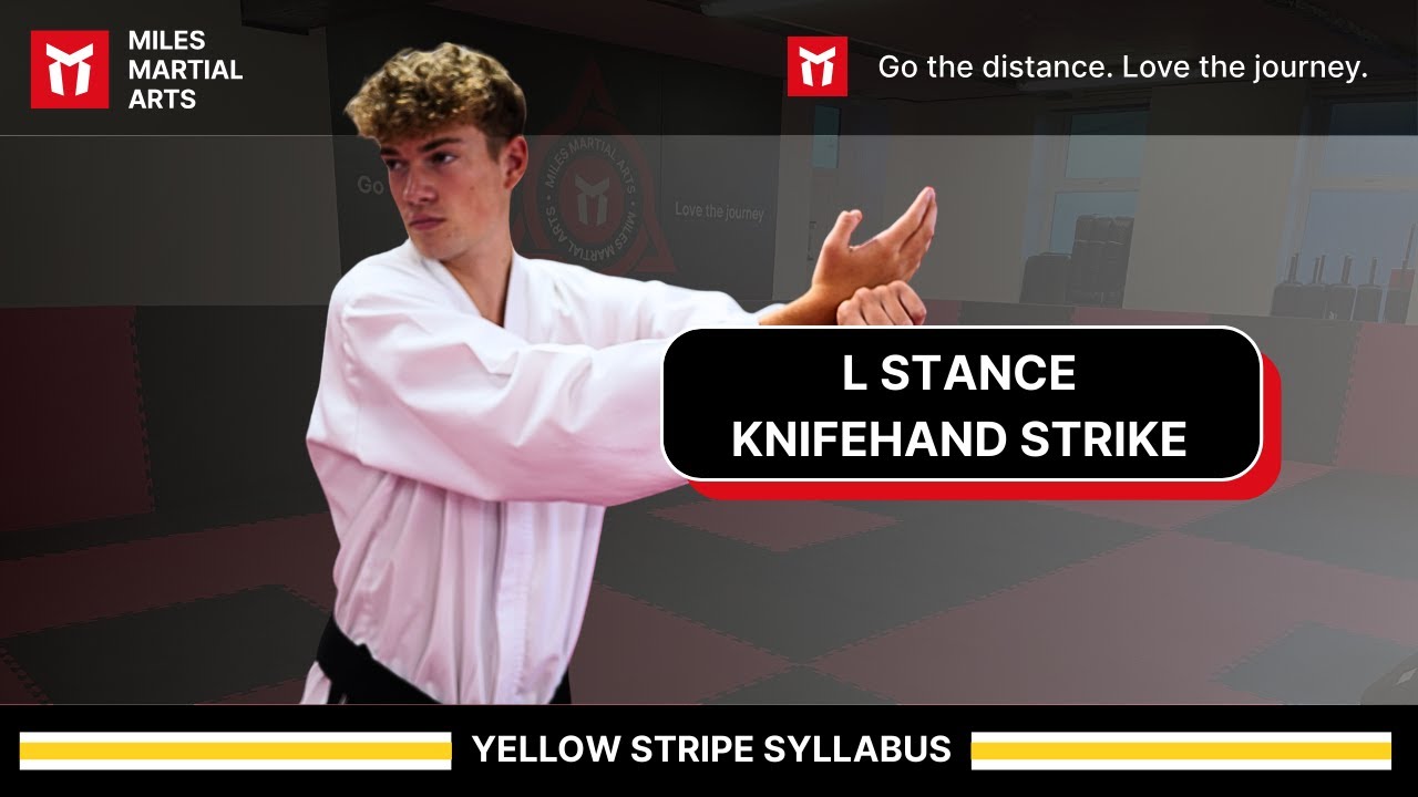 L STANCE KNIFEHAND SIDE STRIKE