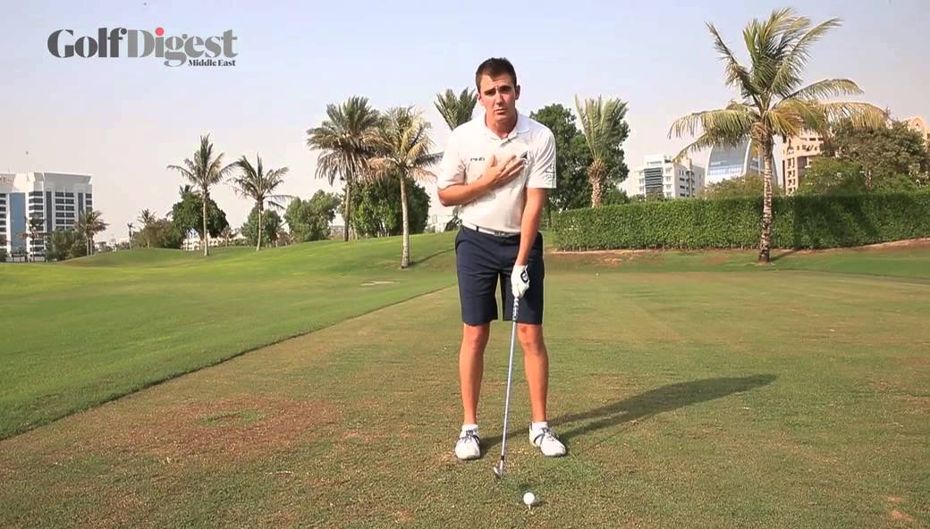 A great drill to stop losing golf shots to the right