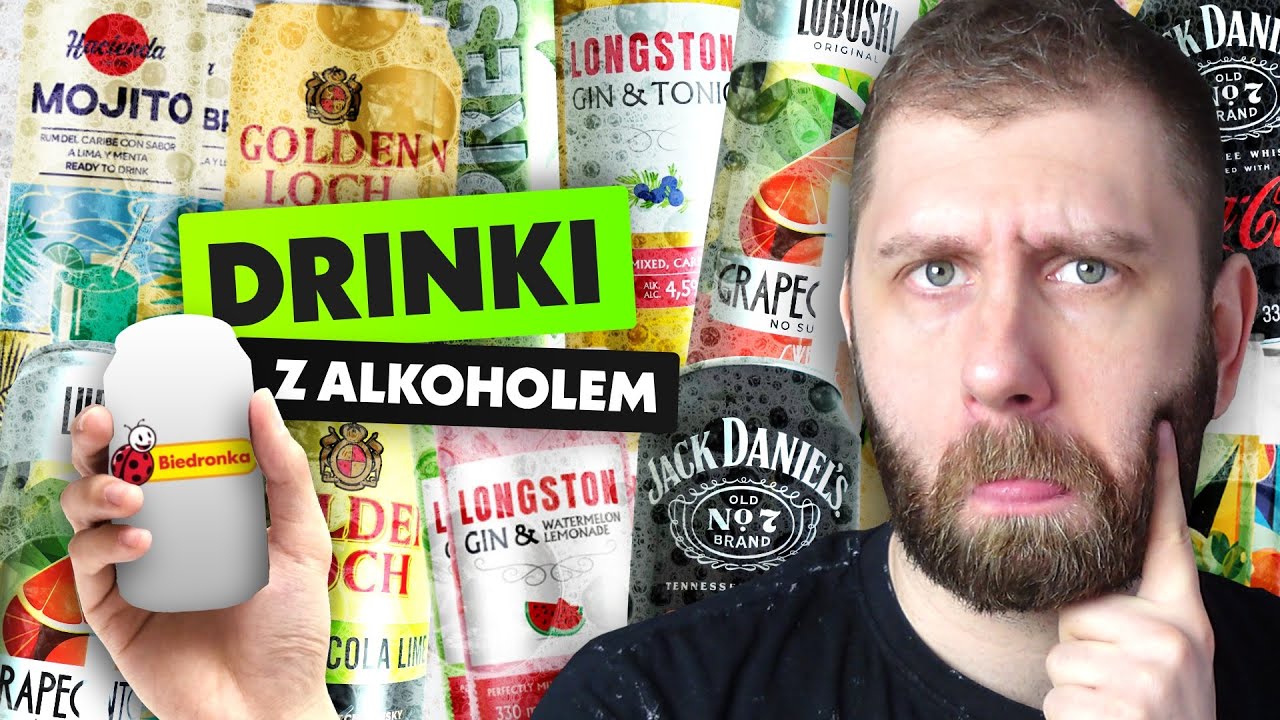Jaki jest NAJLEPSZY drink w puszcze z Biedronki?