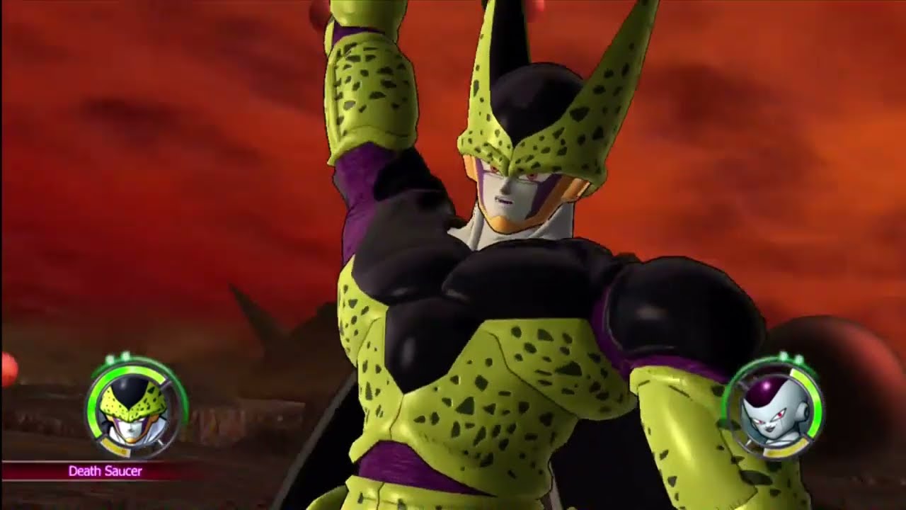 Dragonball Z Raging Blast 2 - Perfect Cell VS Frieza