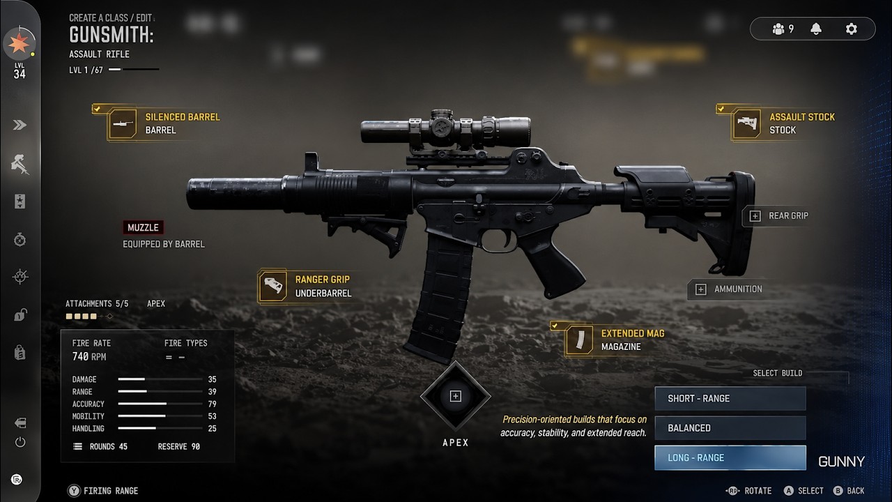 Новая демонстрация раннего игрового процесса в режиме Gunsmith для Modern Warfare 4!