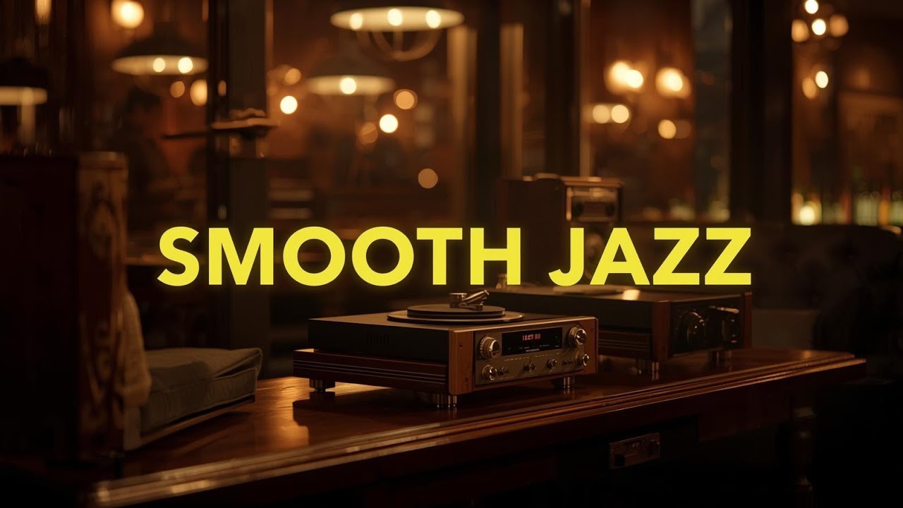 Luxury Smooth Jazz Lounge ☕ Elegant Relaxing Jazz for Cafe, Work & Evening Chill