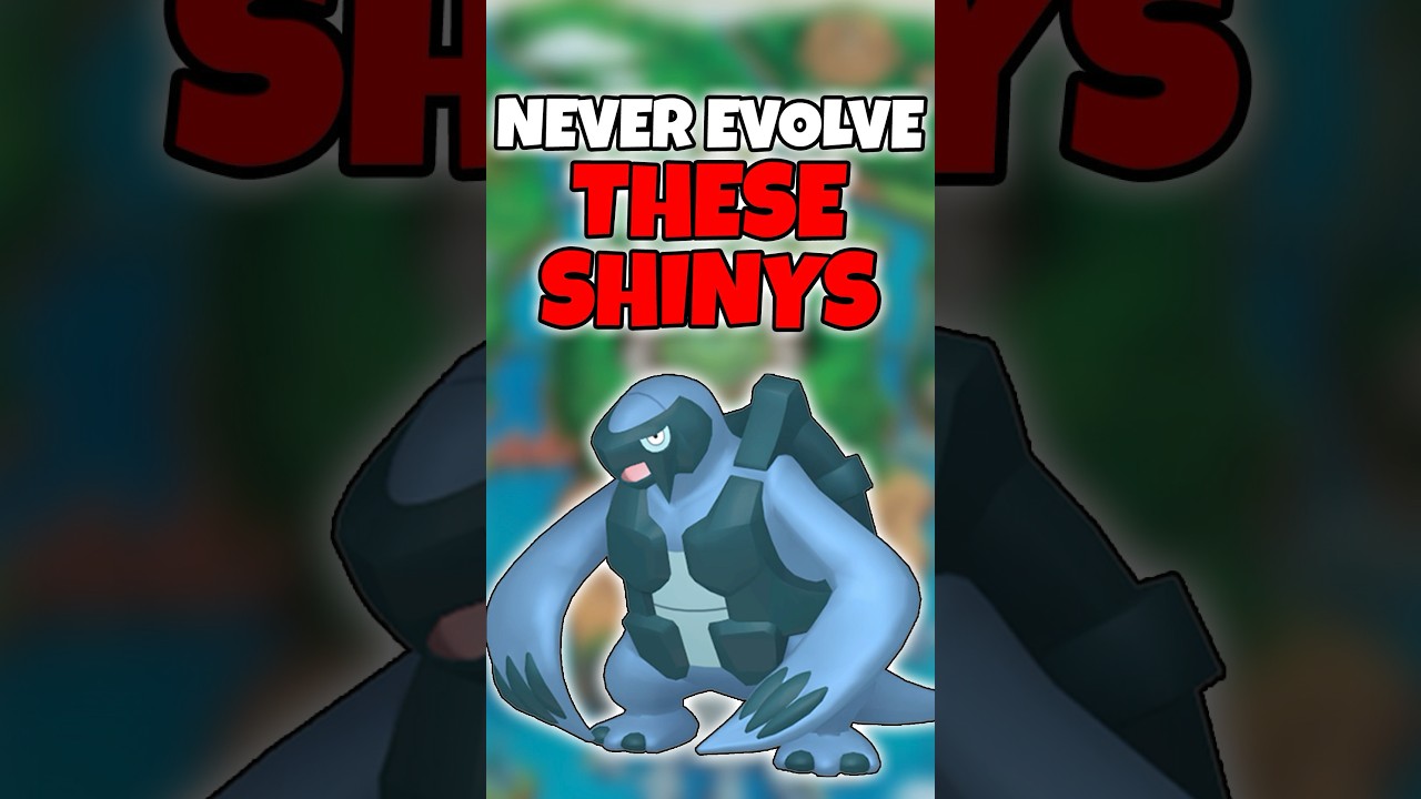 Never Evolve These Shiny Pokemon! #pokemon #gaming #shorts