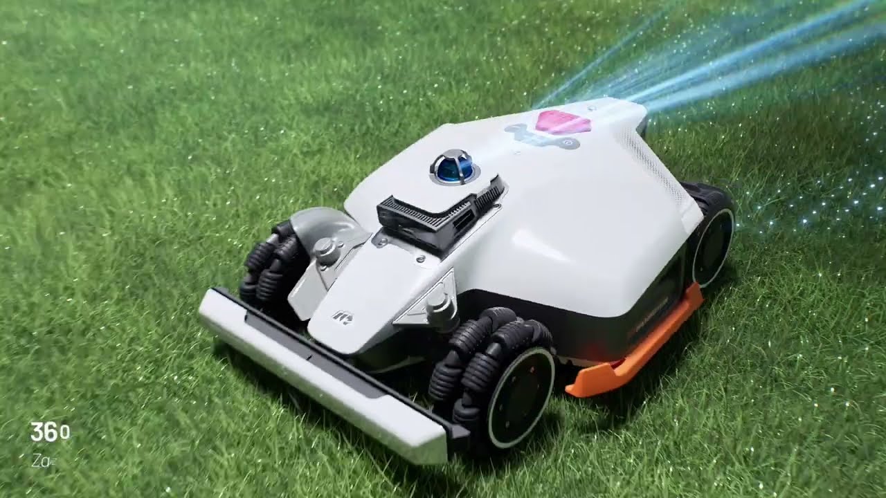 LUBA 3 AWD – Najzmogljivejša robotska kosilnica! | 360° LiDAR, 4×4 AWD in AI navigacija