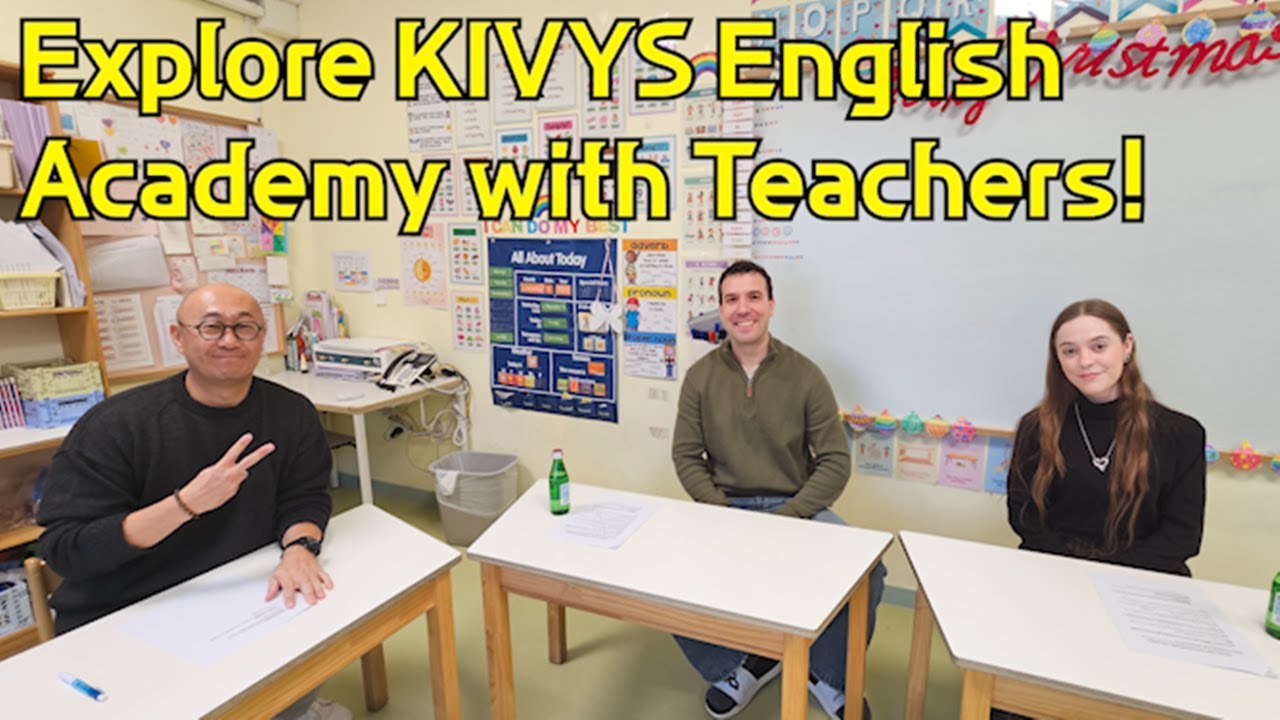 За кулисами KIVYS English в районе Каннам с преподавателями Заком и Шарлоттой / Взгляд на работу ...