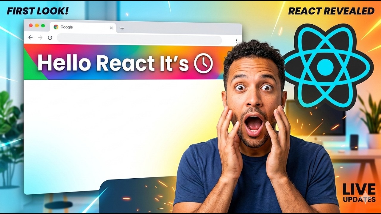 Part 5: First project on VS Code Editor with React!