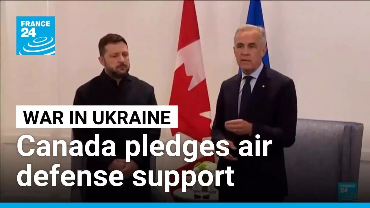 Canada pledges air defense support for Ukraine as Zelensky visits &bull; FRANCE 24 English