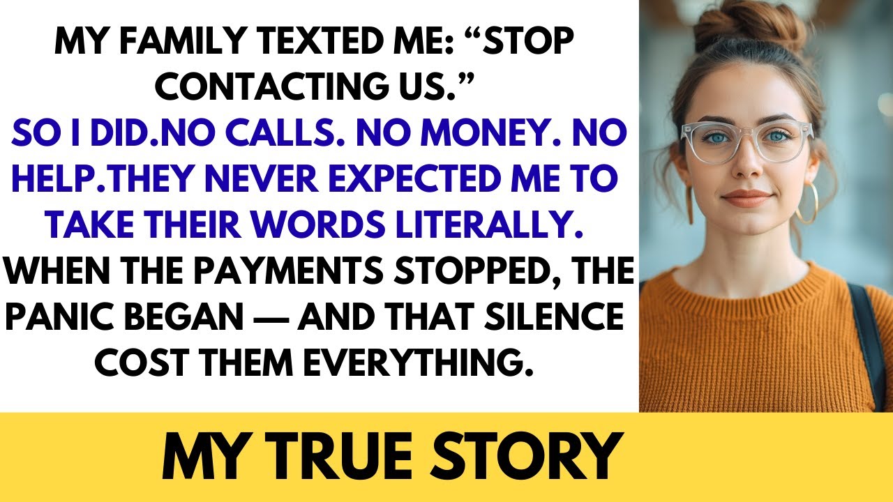 MY FAMILY TOLD ME TO STOP CONTACTING THEM — SO I TOOK THEM AT THEIR WORD #revengestory #betrayal