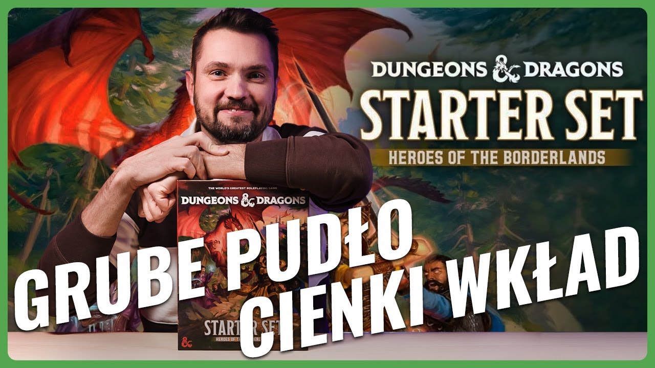 NOWY STARTER SET DO DND! - Co znajdziemy w środku? | Unboxing