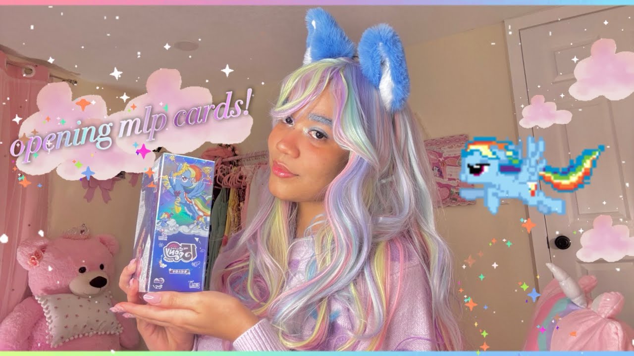 🌈🩵Opening My Little pony Kayou Trading Cards🩵🌈