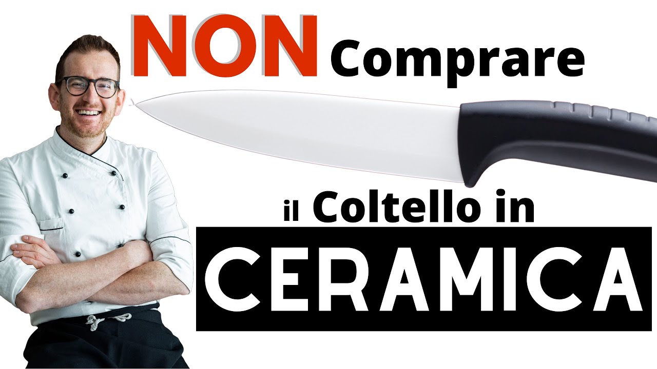 Non comprare il coltello in ceramica, ti spiego il perché! 🔪 (non parlo di Kyocera)