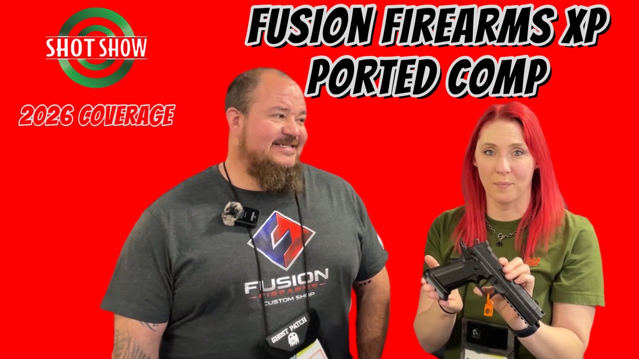 Репортаж с выставки SHOT Show 2026 | Компрессор Fusion Firearms XP Ported Comp