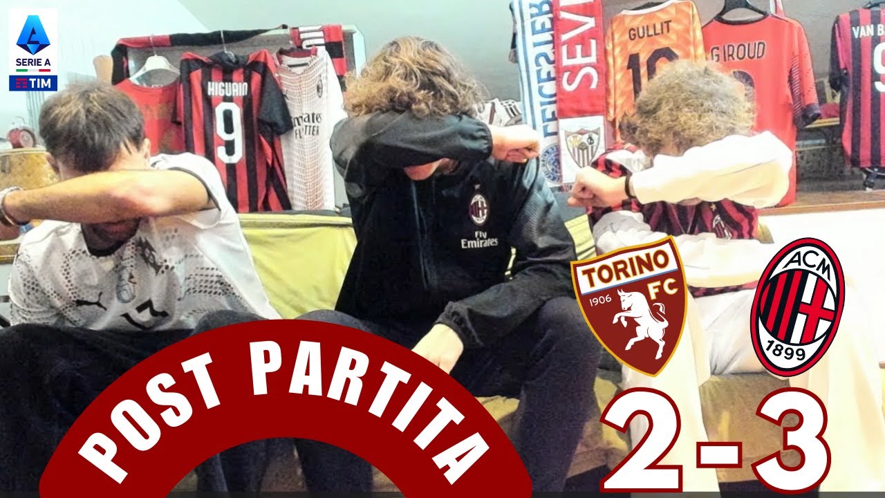 PULISIC ADOTTACI !! | POST PARTITA TORINO MILAN 2-3 |