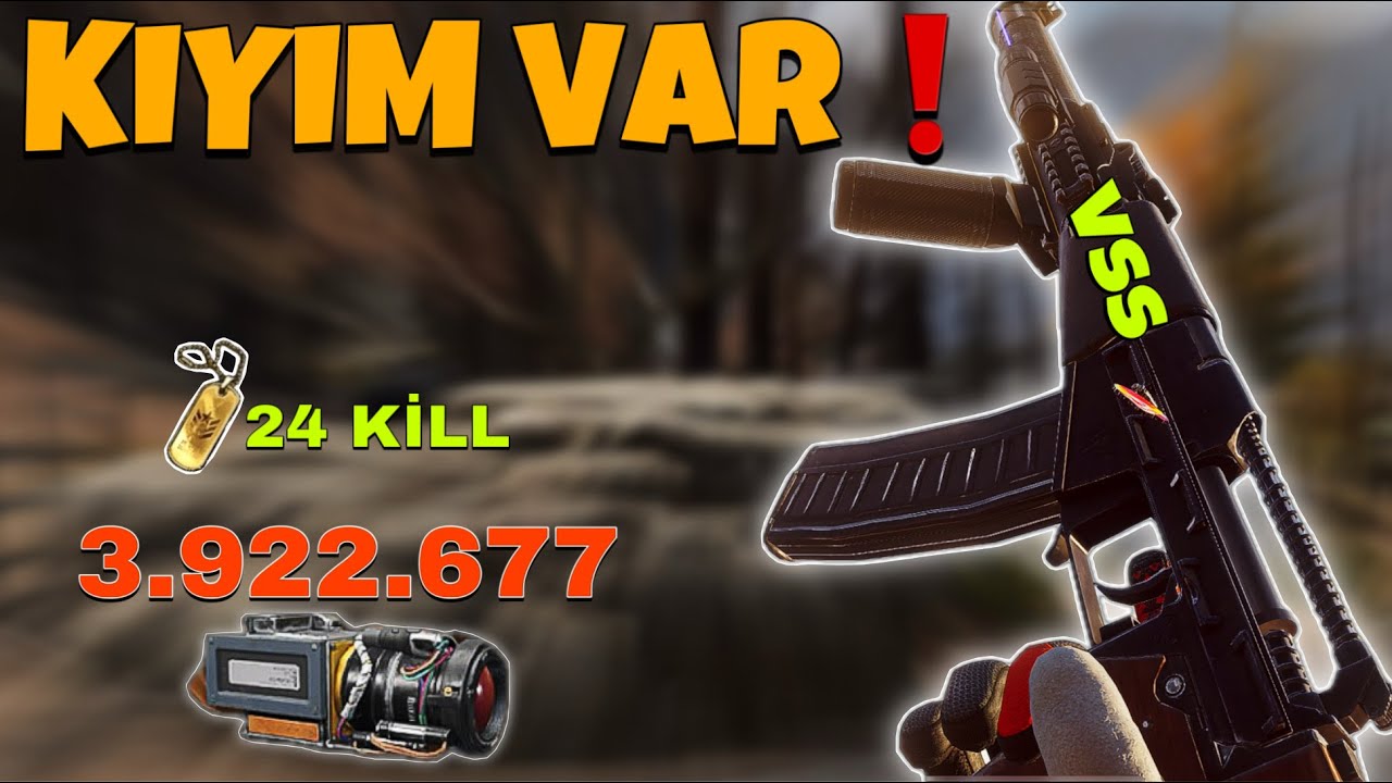 Bana VSS Verin Zengin Olurum 🔥4 Milyonluk Vurgun🔥Arena Breakout Türkçe