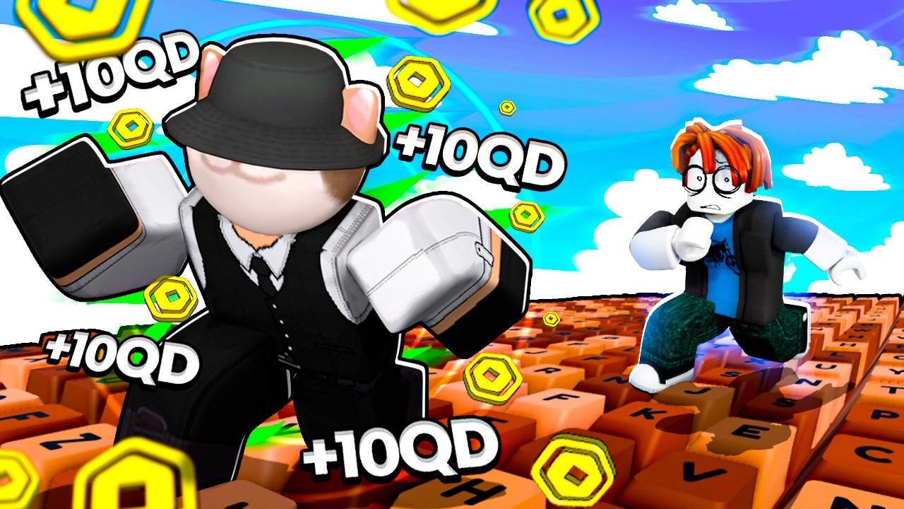 Gastando $ 13,360,128 en Roblox +1 Escapa del Teclado!