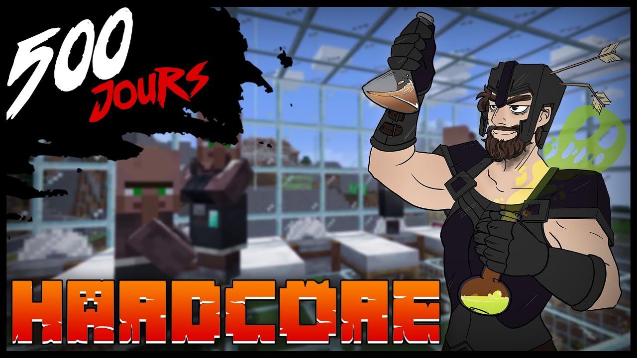 J'ai surv&eacute;cu 500 Jours en Hardcore sur Minecraft... Voici ce qu'il s'est pass&eacute;
