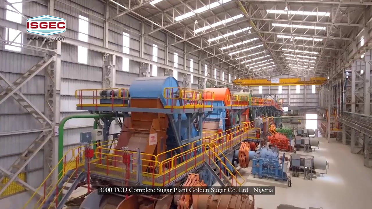 Isgec Sunti Film | 3000 TCD Complete Sugar Plant on Turnkey basis |  Golden Sugar Co.Ltd | Nigeria