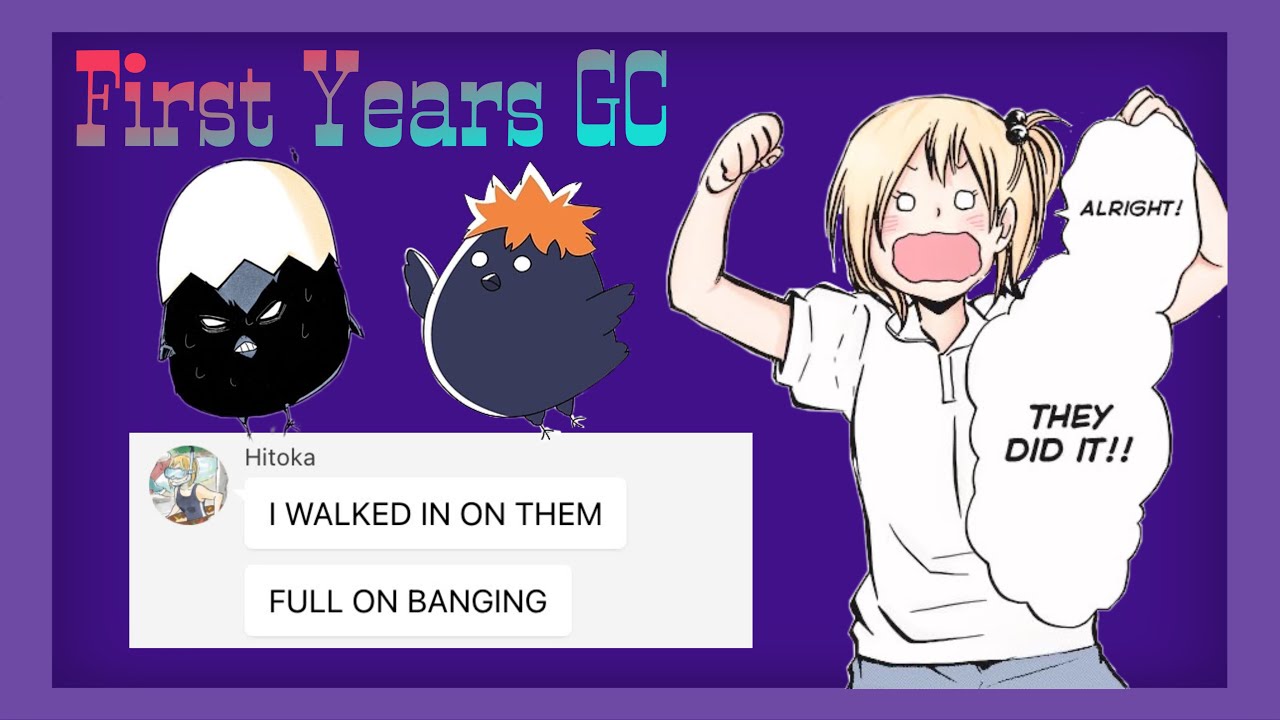 || Haikyuu first years group chat | PART 13 | OiSuga/EnnoTana? ||