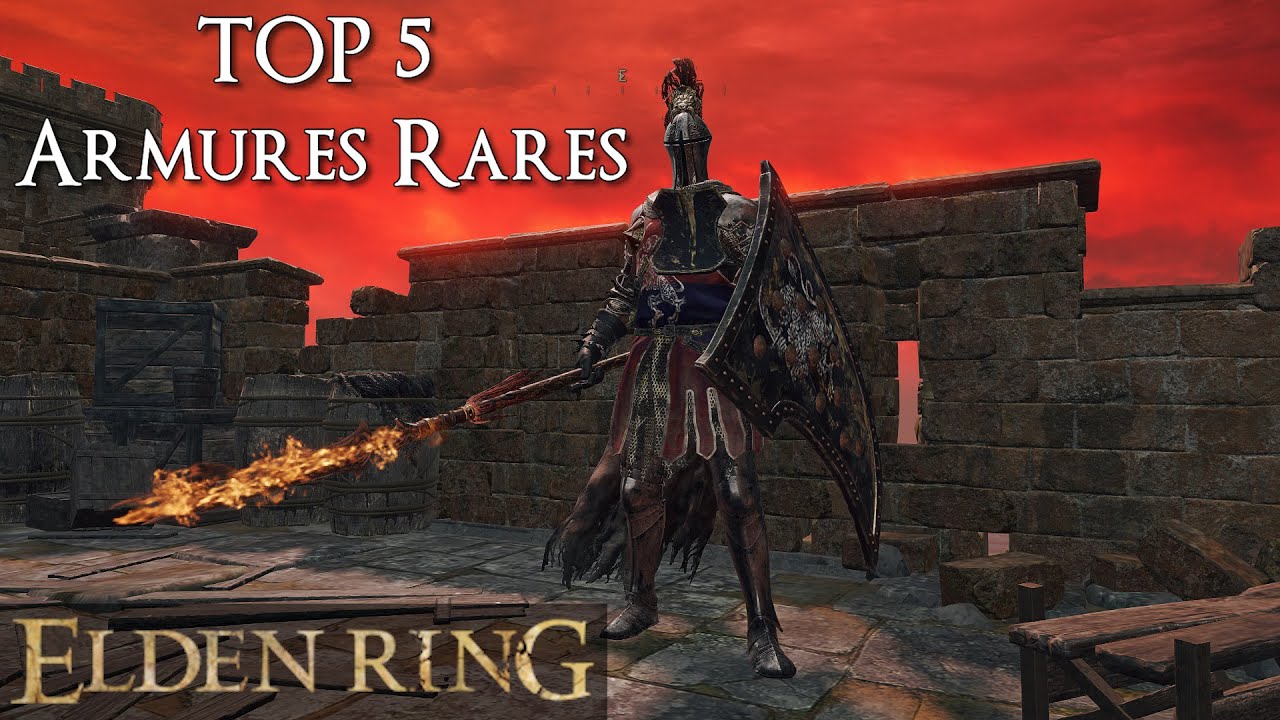 Top 5 - Armures Rares sur Elden Ring | Taux de Drop les Plus Bas !