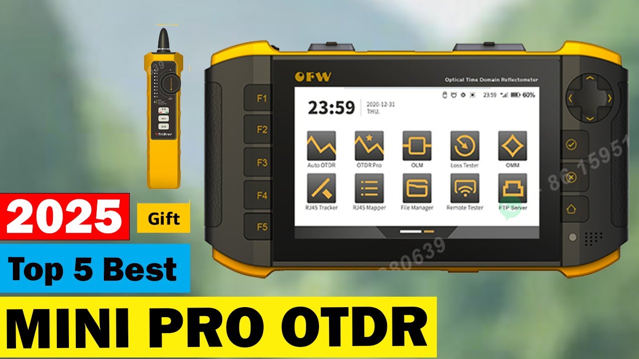 Top 5 Mini Pro OTDR 2025 | Best Optical Fiber Testing Tools