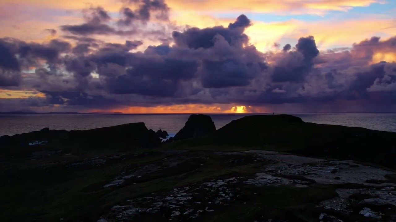 Malin Head  Ireland’s Northernmost Point  Drone Footage & Wild Atlantic Views