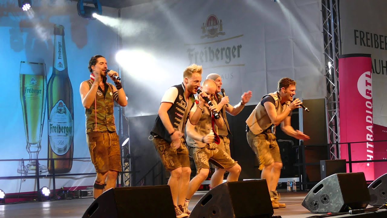 voXXclub Live - Woll ma tanzn gehn - Freiberger Brauhausfest 2015