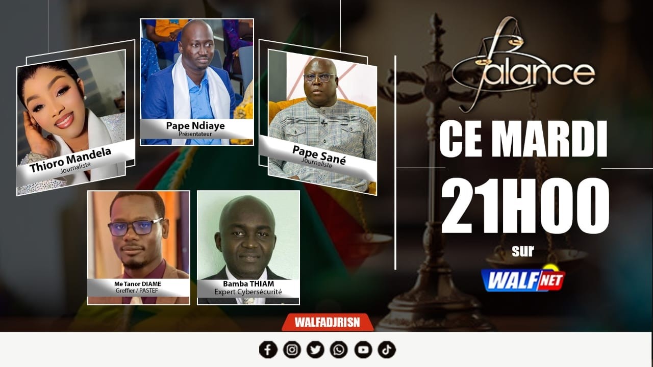 [JUSTICE] Balance De Ce Mardi 31 Mars 2026 Avec Pape Ndiaye Et Sa Team Sur Walf Tv