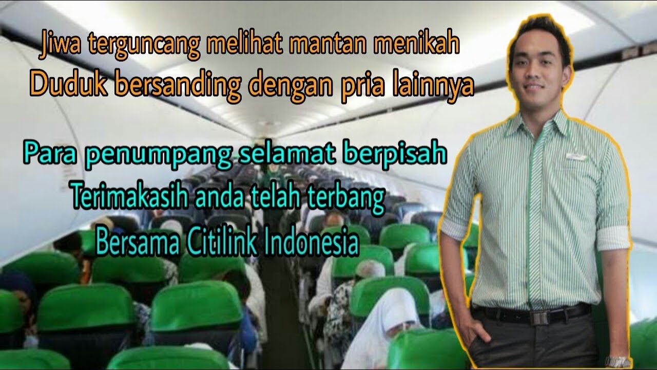 LOL !! The Citilink Stewardess's Funny Pantun When Landing At This Airport Becomes Viral