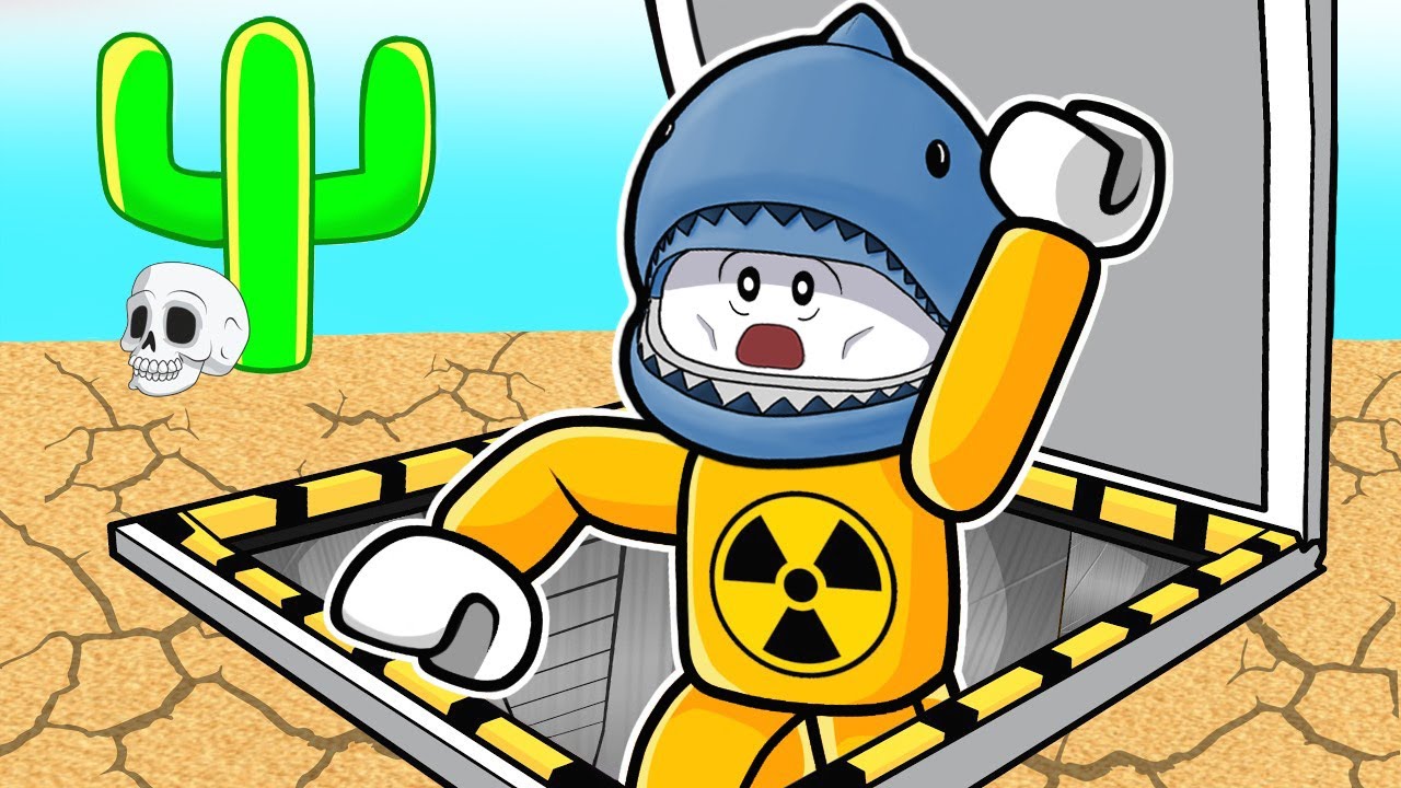 [로블록스] 핵 벙커에서 100일 살아남기 드디어 성공...?? (Survive 100 Days In Nuclear Hideout) - 민또 경또 -