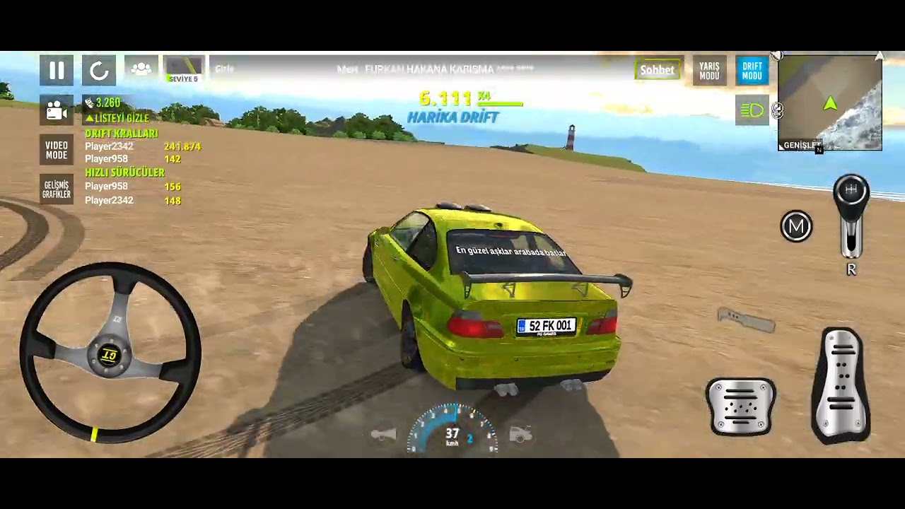 Car parking 3D oynuyorum 🚗🏎️🚐🛻🚌🛣️🇹🇷 Türk oyunu