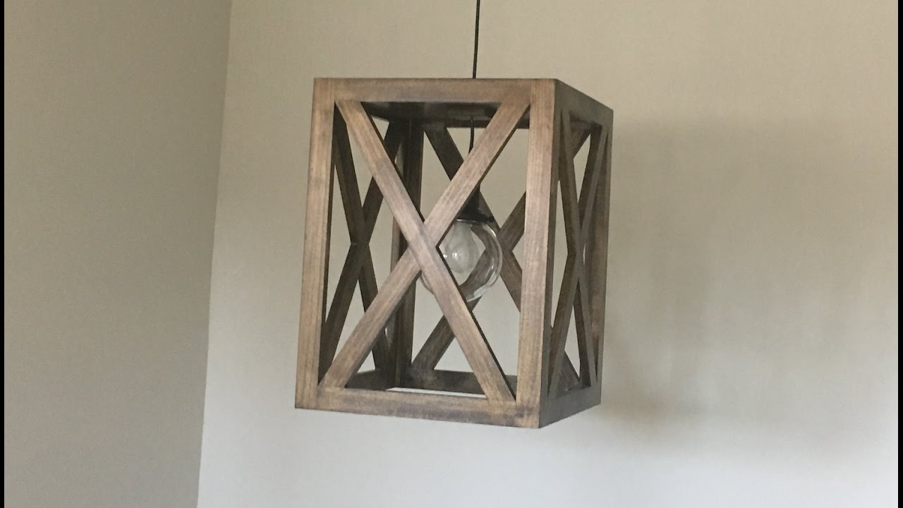 Wood Light Fixture - Kraftmade