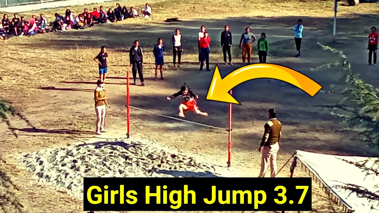 hp police constable bharti ground || Hp police bharti Girls high Jump Live