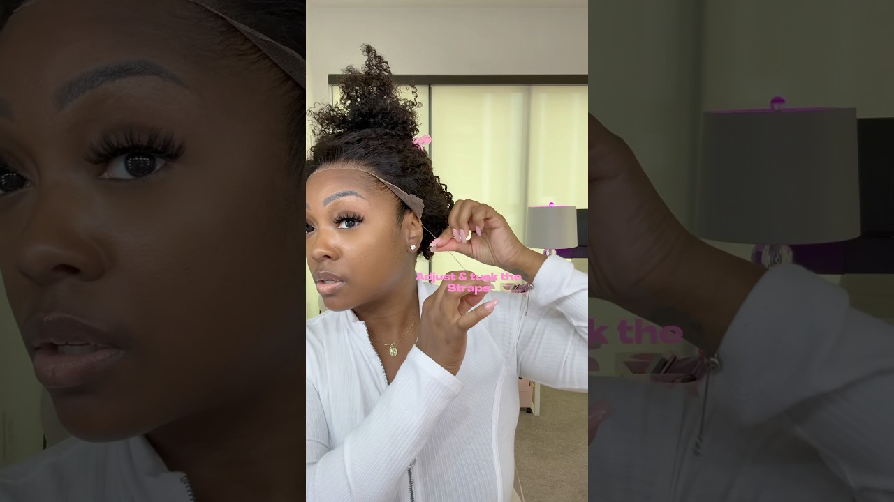 Versatile 360 Lace Front Wig With Invisible Drawstring #frontalwiginstall #360lacewig #kisslovehair