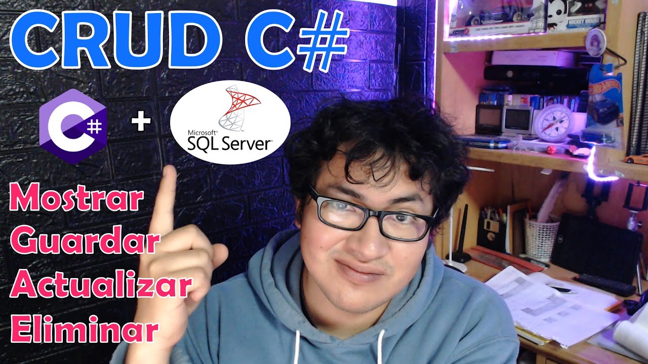 ¿Cómo hacer un CRUD (Guardar, Mostrar, Modificar y Eliminar) con C# y SQL Server? FÁCIL Y SENCILLO