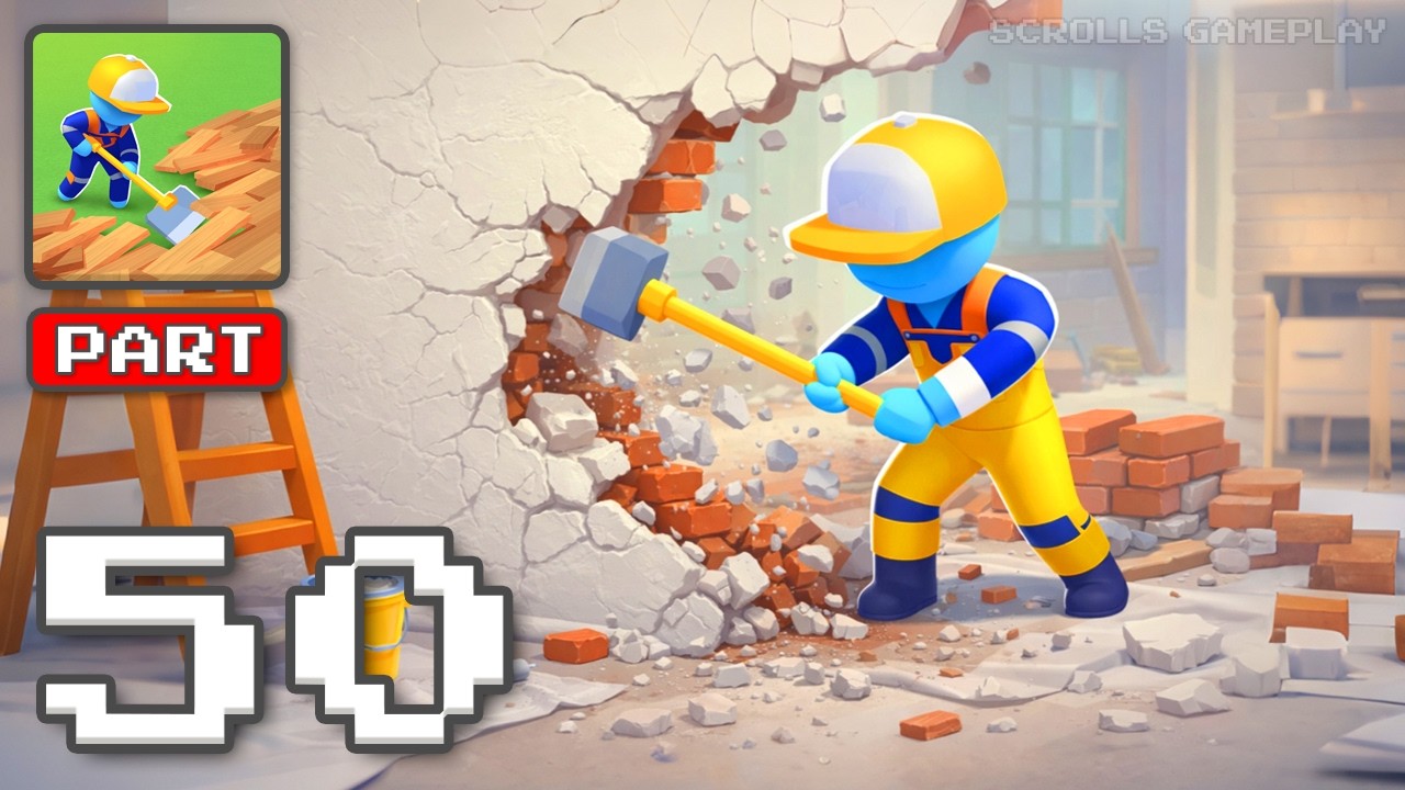 Scrape Master - Gameplay Walkthrough Part 50 - Satisfying Scrape Power (iOS, Android)