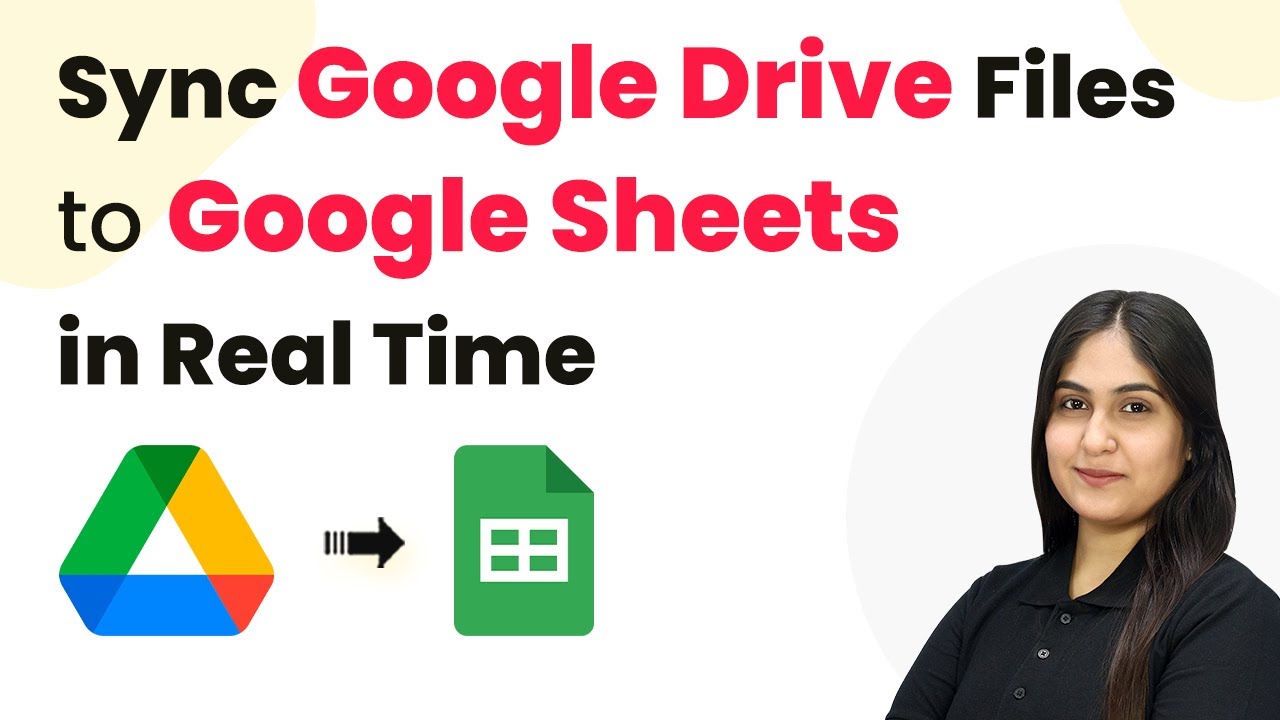 How to Sync Google Drive Files to Google Sheets in Real Time