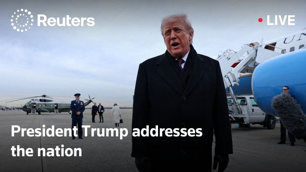 LIVE: President Trump addresses the nation | REUTERS
