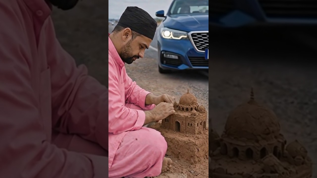 Miniature Al-Aqsa Mosque Made from Clay | Egzon Ibrahimi&ndash; AI Art 🇵🇸🕌🙌 #Masjid #IslamicArt #AlAqsa