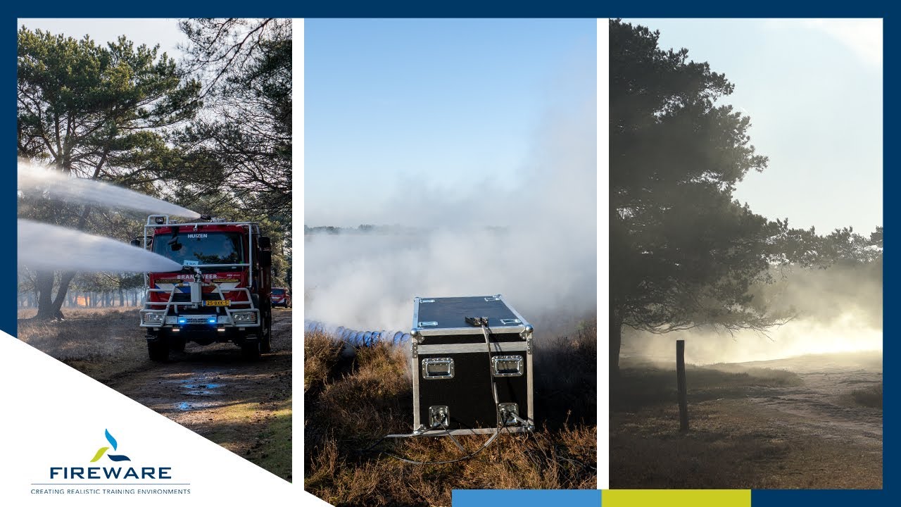 Large Wildfire Suppression Exercise using the BAMBI simulator  | Gooi and Vechtstreek Safety Region