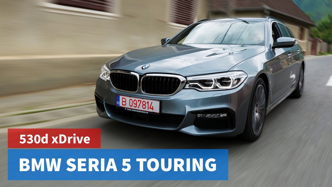 BMW Seria 5 530d Touring xDrive 2017 / 4K Test Drive