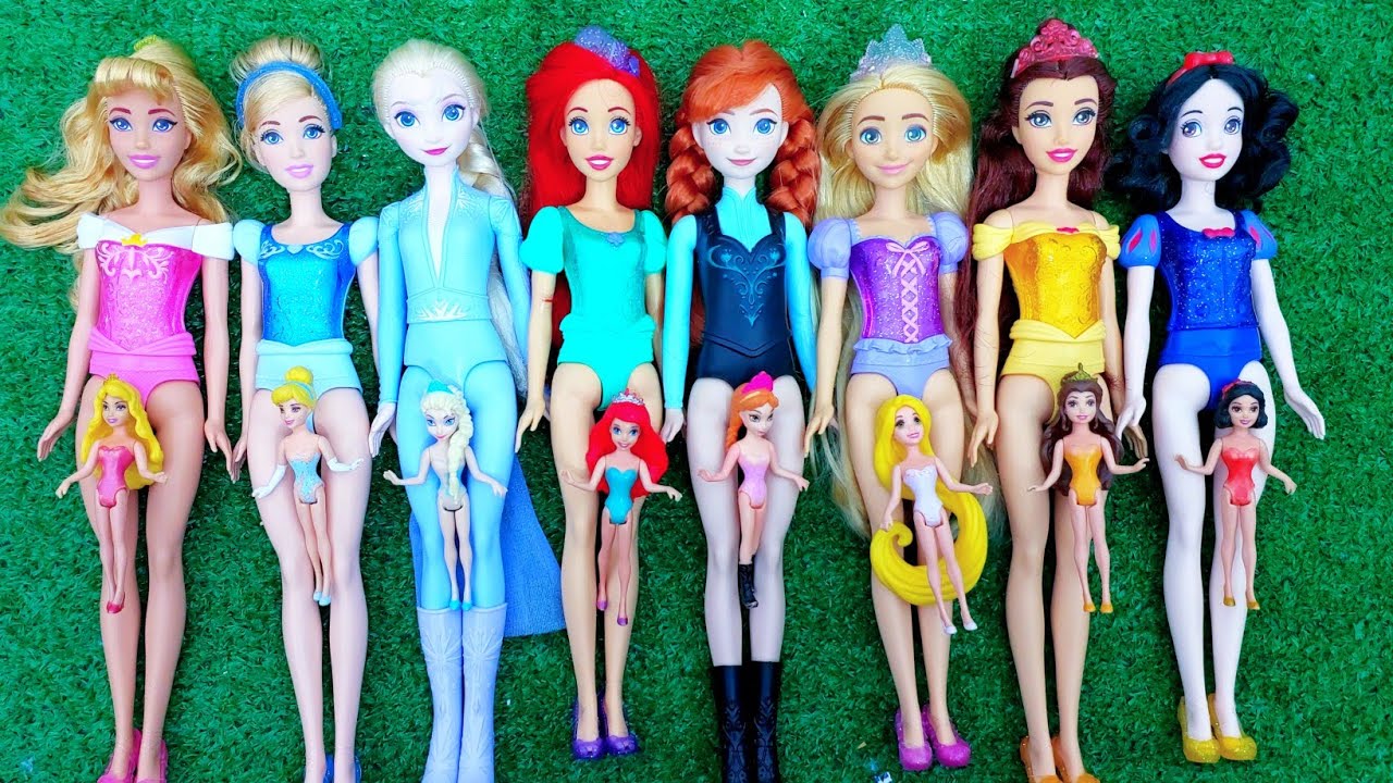 Opening My Disney Dolls Collection One by One