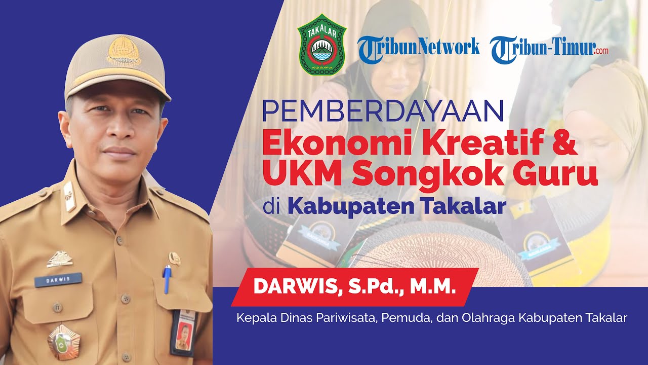 Pemberdayaan Ekonomi Kreatif & UKM Songkok Guru di Kabupaten Takalar
