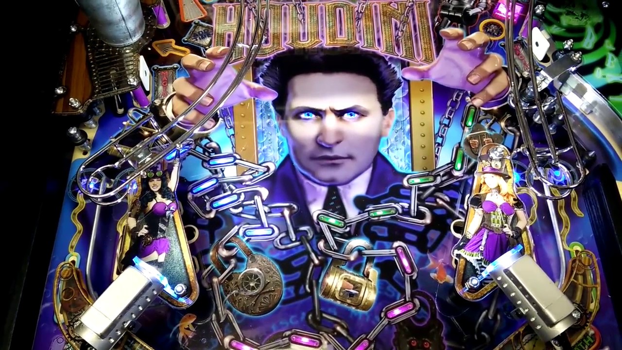 Houdini Pinball Machine Gameplay and Features | American Pinball