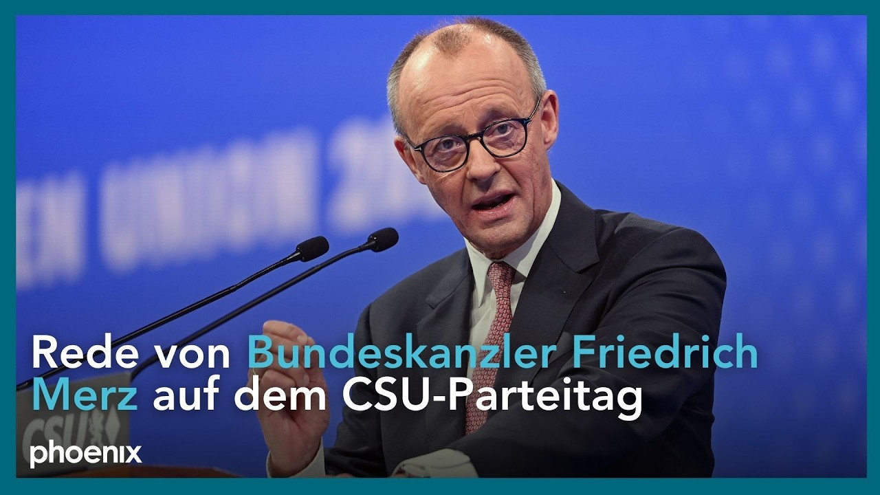 CSU-Parteitag: Rede von Bundeskanzler Friedrich Merz | 13.12.2025
